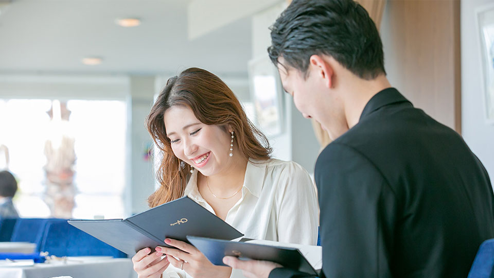 写真：リストランテAO 会食