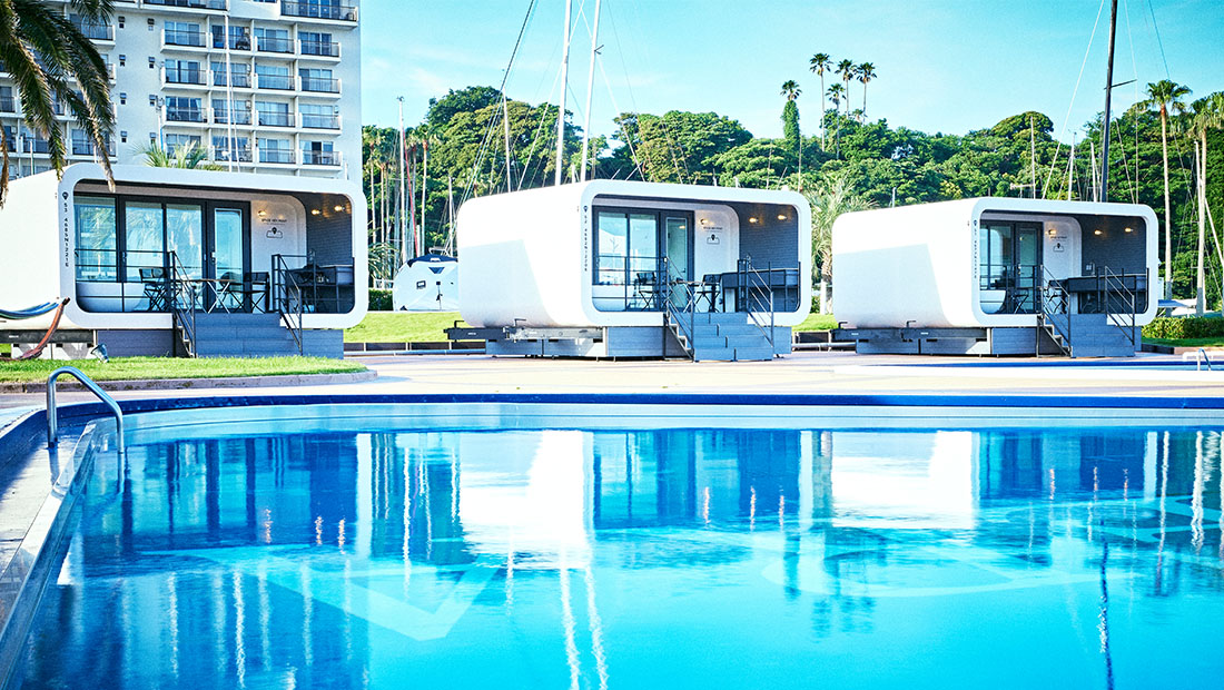 写真：スペースキーポイント リビエラシーボニアマリーナ外観