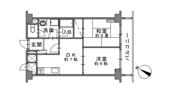 写真：７号棟図面